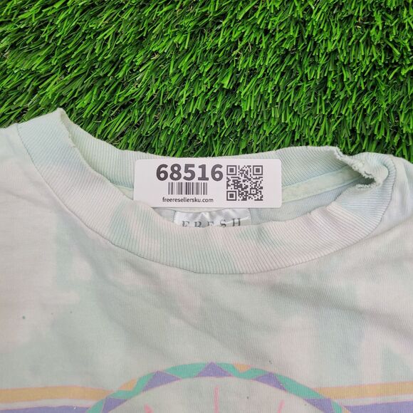 Vintage Walla-Walla Crop-Top Shirt Womens 2XL 25x20 Bleached - Picture 9 of 16